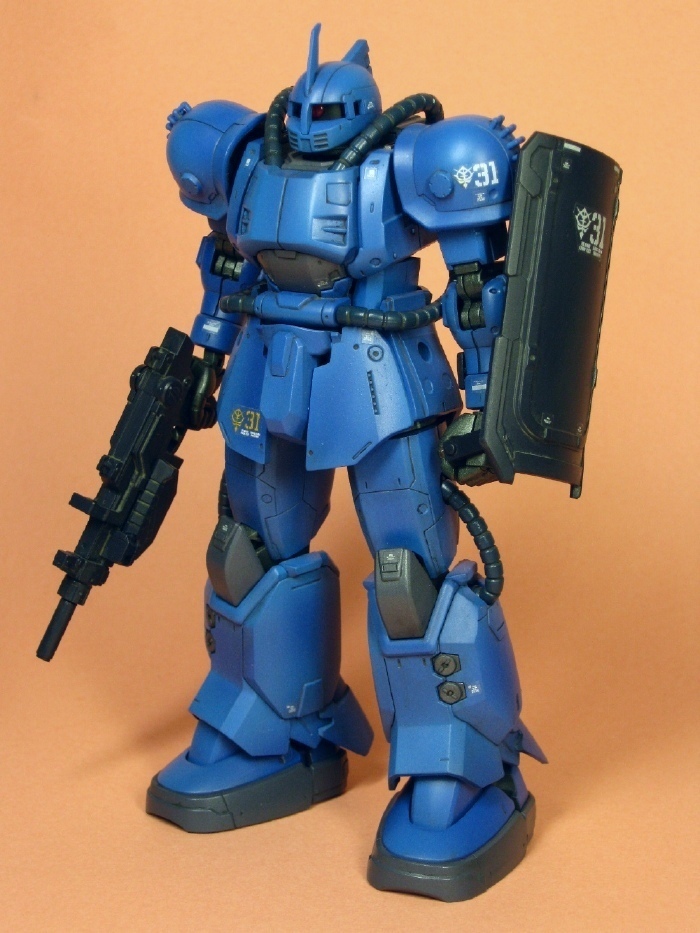 バンダイ 1/144 HG MS-04 ランバ・ラル専用 ブグ 完成写真: ミーティアMETEORのブログ