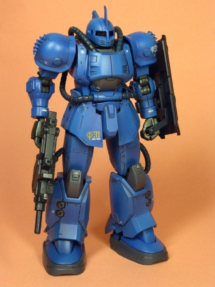 BANDAI - バンダイスピリッツ HG 1/144 MS-04 ブグ ランバ・ラル機 Gオリジ HG 1/144 MS-04 ブグ（ランバ・ラル機）│株式会社BANDAI