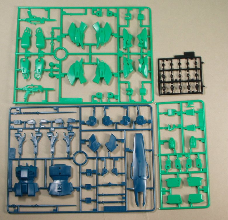 バンダイ 1/144 ネモ 仮組みレビュー: Treasure toysのブログ